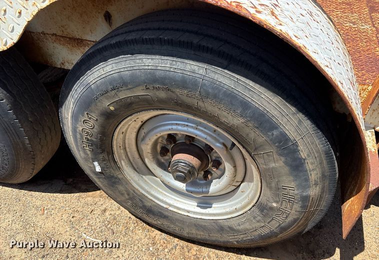 image for item DY0856 1996 Shop built utility trailer