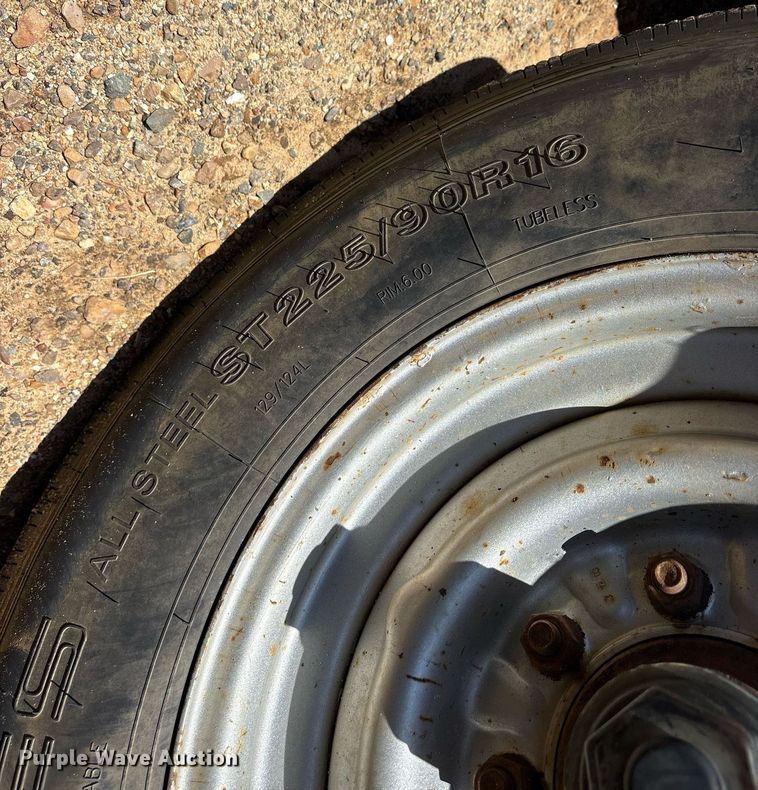 image for item DY0856 1996 Shop built utility trailer