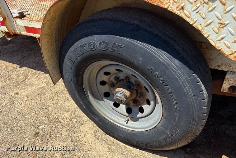 image for item DY0856 1996 Shop built utility trailer