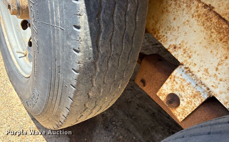 image for item DY0856 1996 Shop built utility trailer