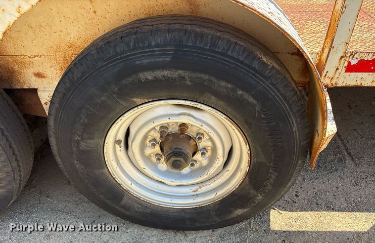 image for item DY0856 1996 Shop built utility trailer