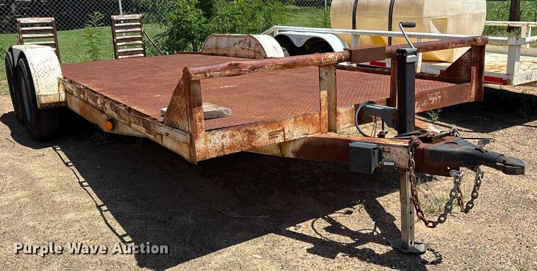 image for item DY0857 2003 Shop built utility trailer