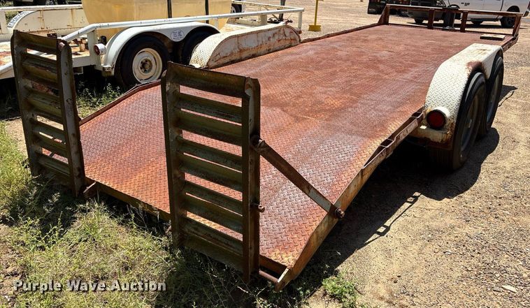 image for item DY0857 2003 Shop built utility trailer