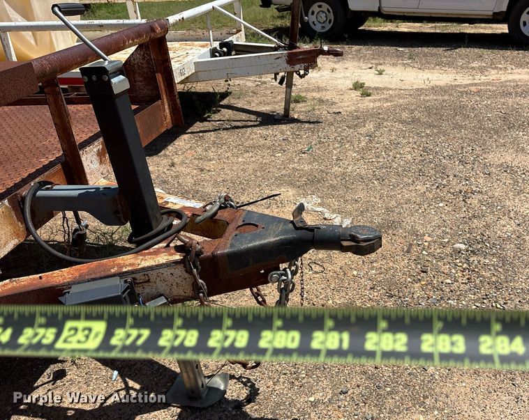 image for item DY0857 2003 Shop built utility trailer