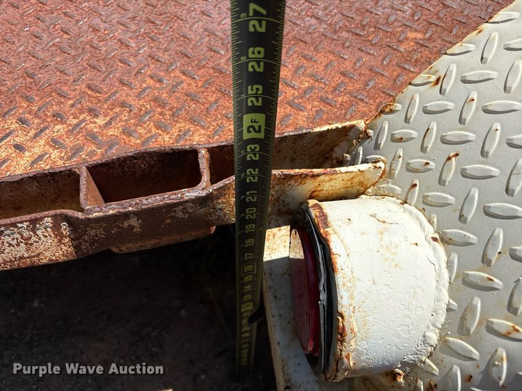 image for item DY0857 2003 Shop built utility trailer