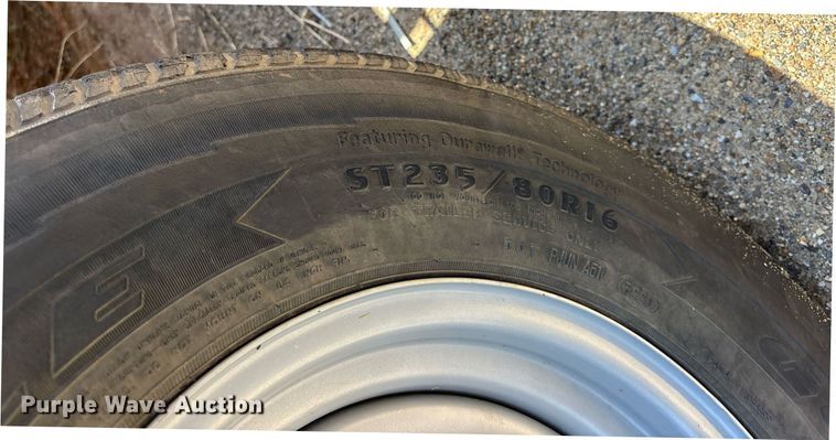 image for item DY0857 2003 Shop built utility trailer