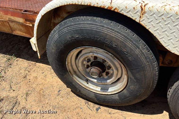 image for item DY0857 2003 Shop built utility trailer