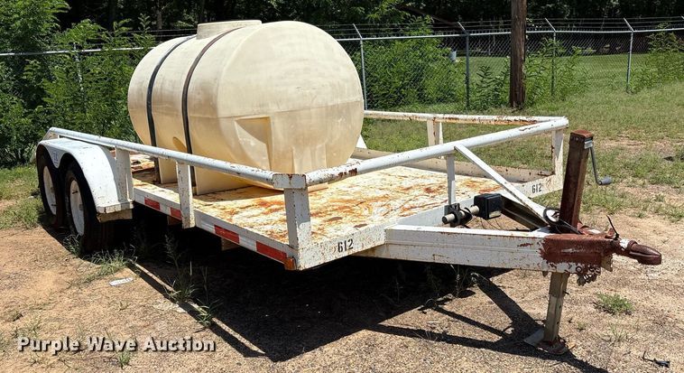 image for item DY0858 1990 Shop built utility trailer