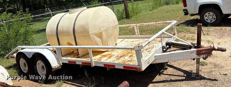 image for item DY0858 1990 Shop built utility trailer