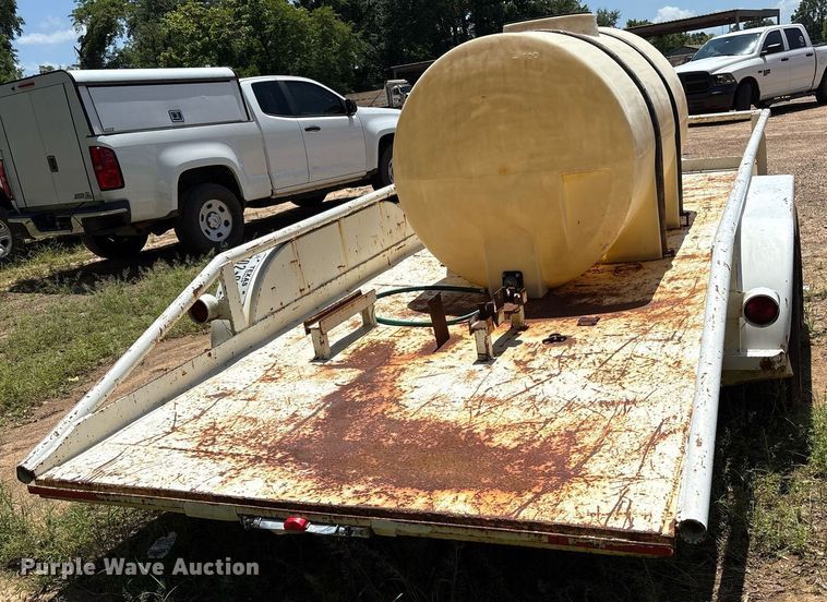 image for item DY0858 1990 Shop built utility trailer