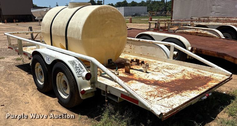 image for item DY0858 1990 Shop built utility trailer