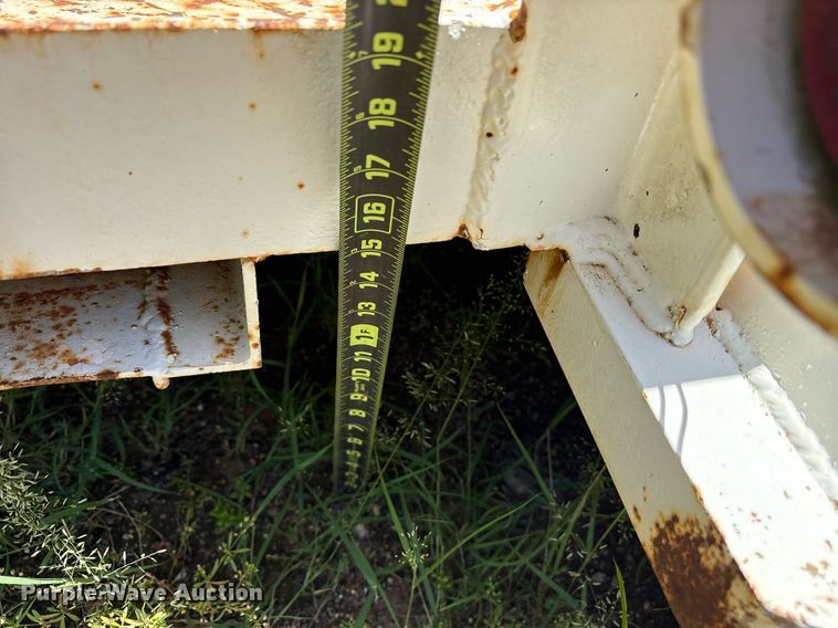 image for item DY0858 1990 Shop built utility trailer