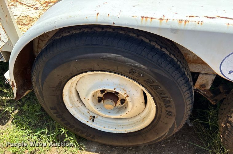 image for item DY0858 1990 Shop built utility trailer