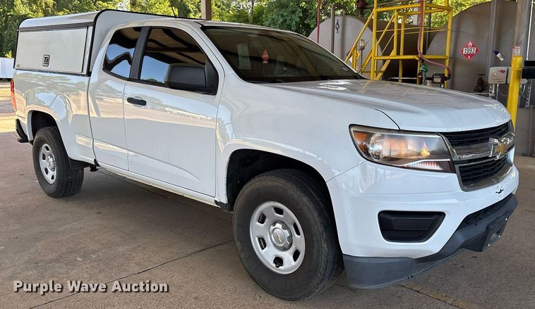 image for item DY0859 2016 Chevrolet Colorado Ext. Cab pickup truck