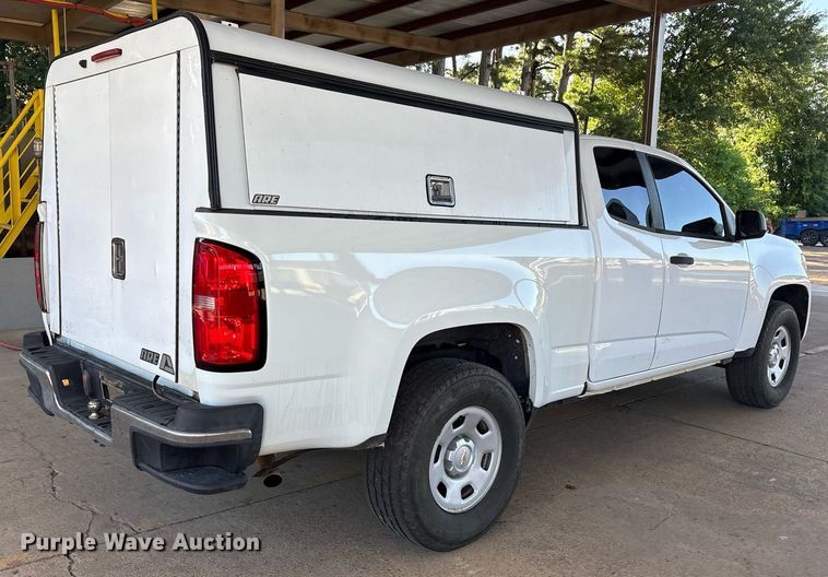 image for item DY0859 2016 Chevrolet Colorado Ext. Cab pickup truck