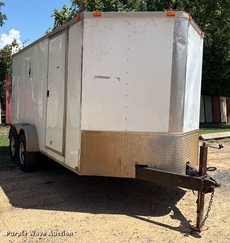 image for item DY0864 2012 King V17X1STA enclosed cargo trailer