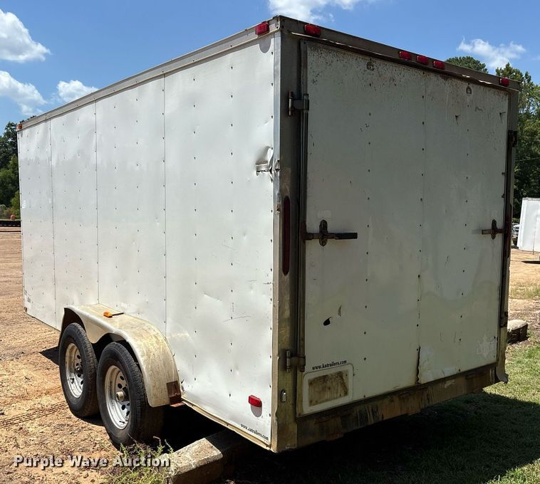 image for item DY0864 2012 King V17X1STA enclosed cargo trailer