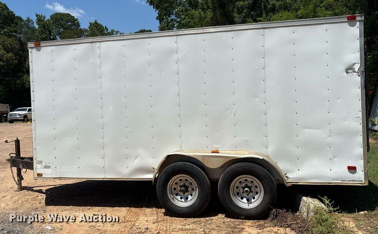 image for item DY0864 2012 King V17X1STA enclosed cargo trailer