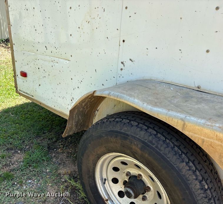 image for item DY0864 2012 King V17X1STA enclosed cargo trailer