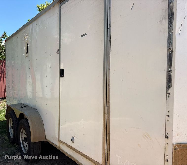 image for item DY0864 2012 King V17X1STA enclosed cargo trailer