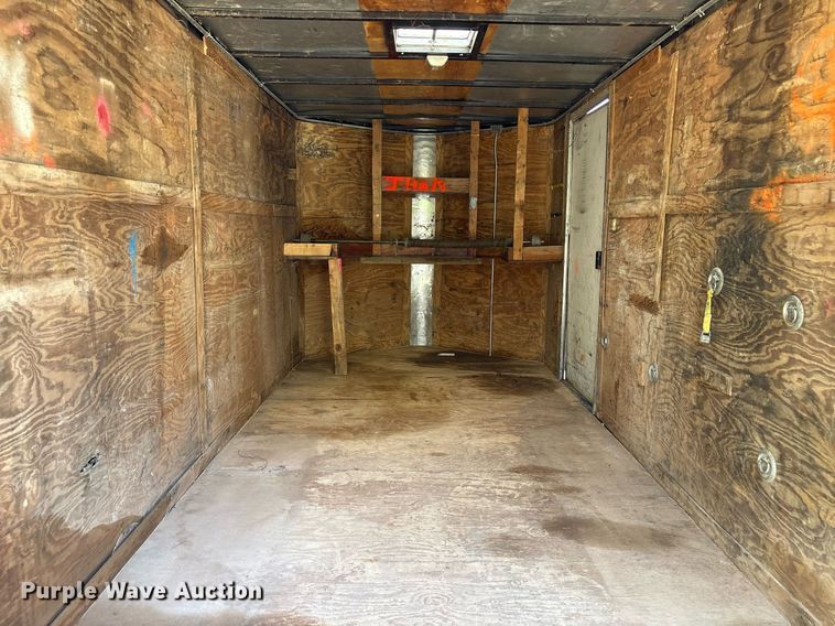 image for item DY0864 2012 King V17X1STA enclosed cargo trailer