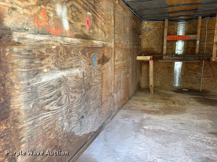 image for item DY0864 2012 King V17X1STA enclosed cargo trailer