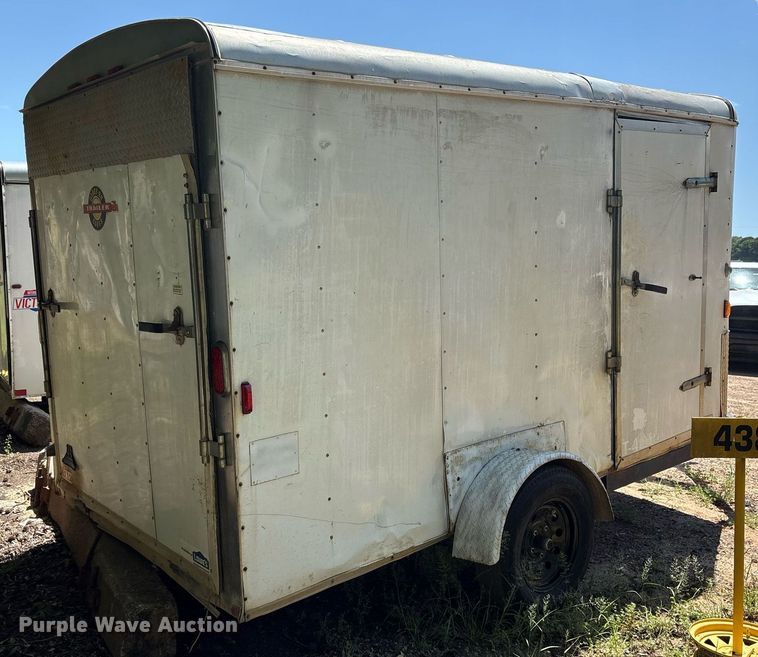 image for item DY0868 2007 Carry- On  enclosed cargo trailer