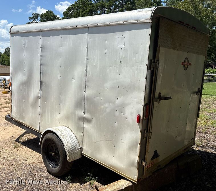 image for item DY0868 2007 Carry- On  enclosed cargo trailer