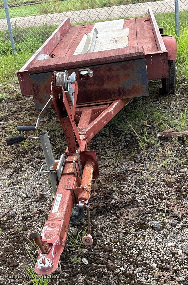 image for item DY0887 Shop built utility trailer