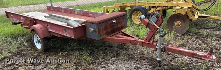image for item DY0887 Shop built utility trailer