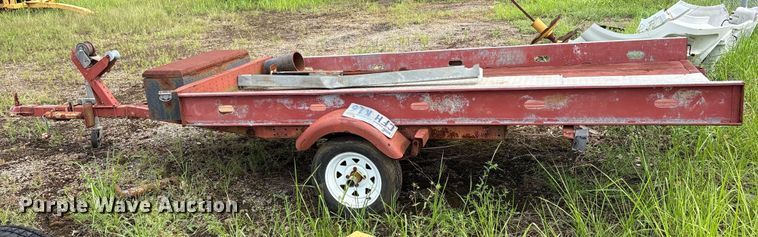image for item DY0887 Shop built utility trailer