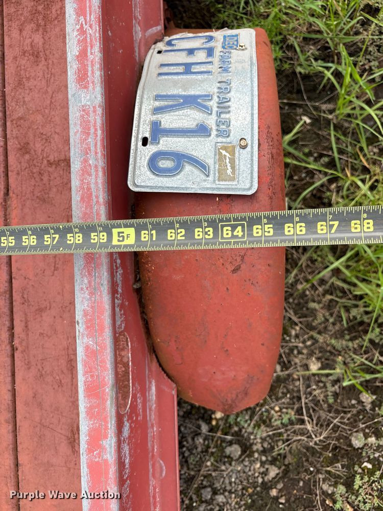 image for item DY0887 Shop built utility trailer