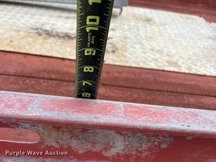 image for item DY0887 Shop built utility trailer