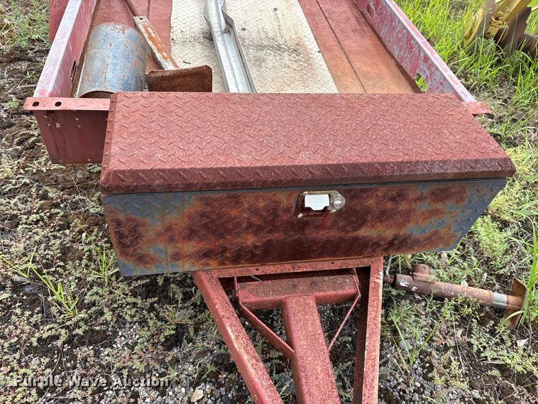 image for item DY0887 Shop built utility trailer