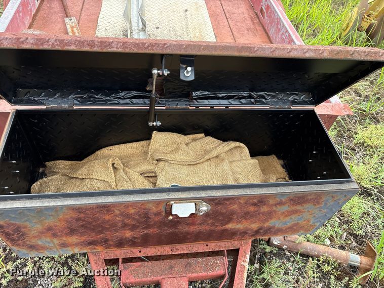 image for item DY0887 Shop built utility trailer