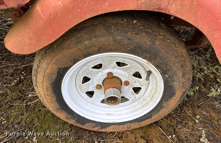image for item DY0887 Shop built utility trailer