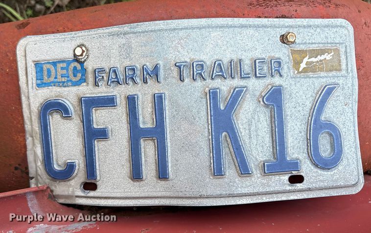 image for item DY0887 Shop built utility trailer