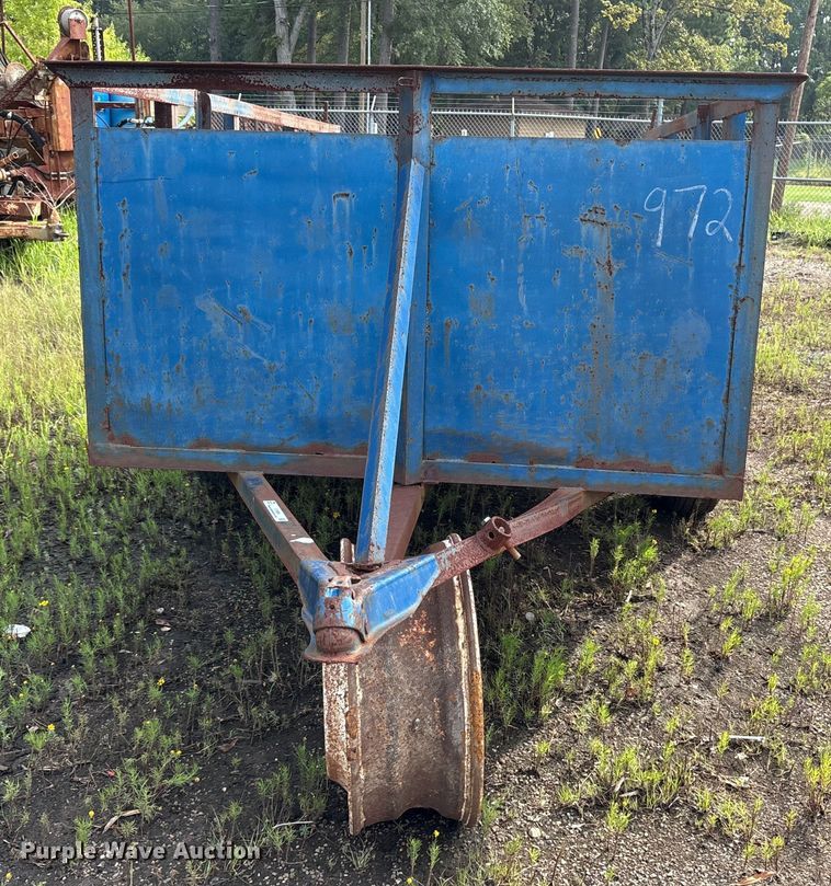 image for item DY0889 Shop built utility trailer