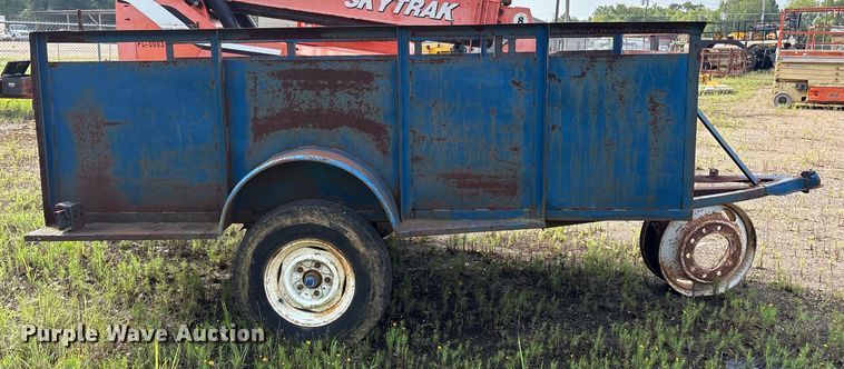 image for item DY0889 Shop built utility trailer