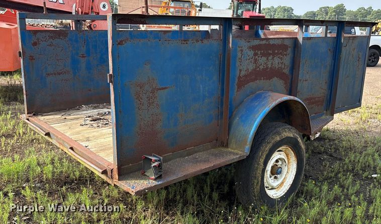 image for item DY0889 Shop built utility trailer