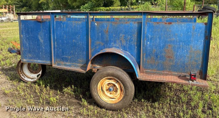 image for item DY0889 Shop built utility trailer
