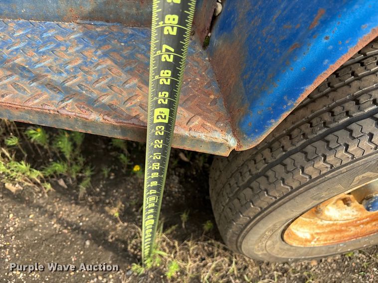 image for item DY0889 Shop built utility trailer