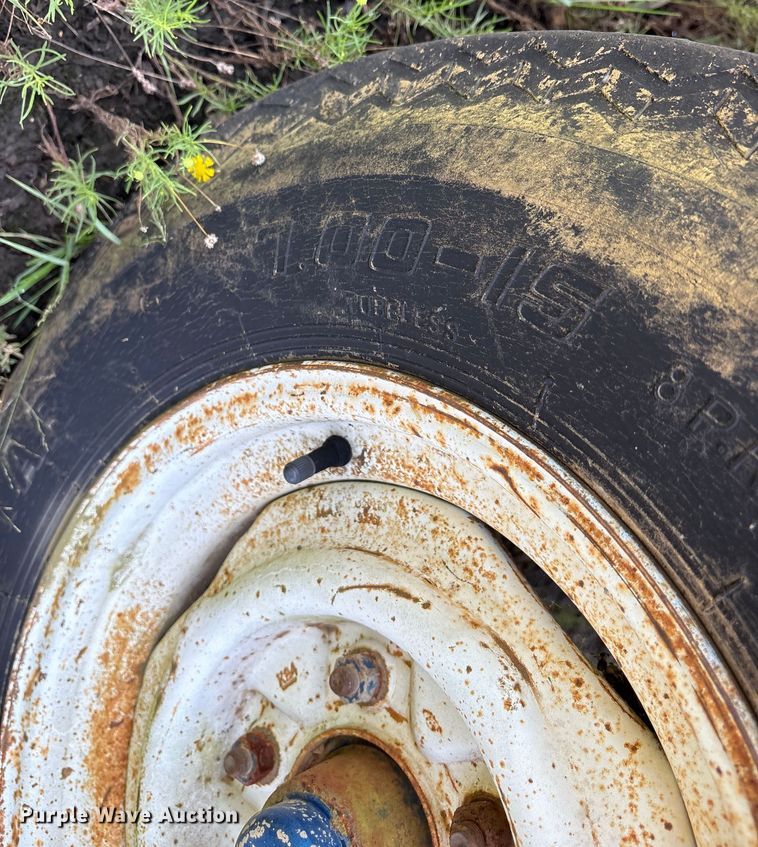 image for item DY0889 Shop built utility trailer