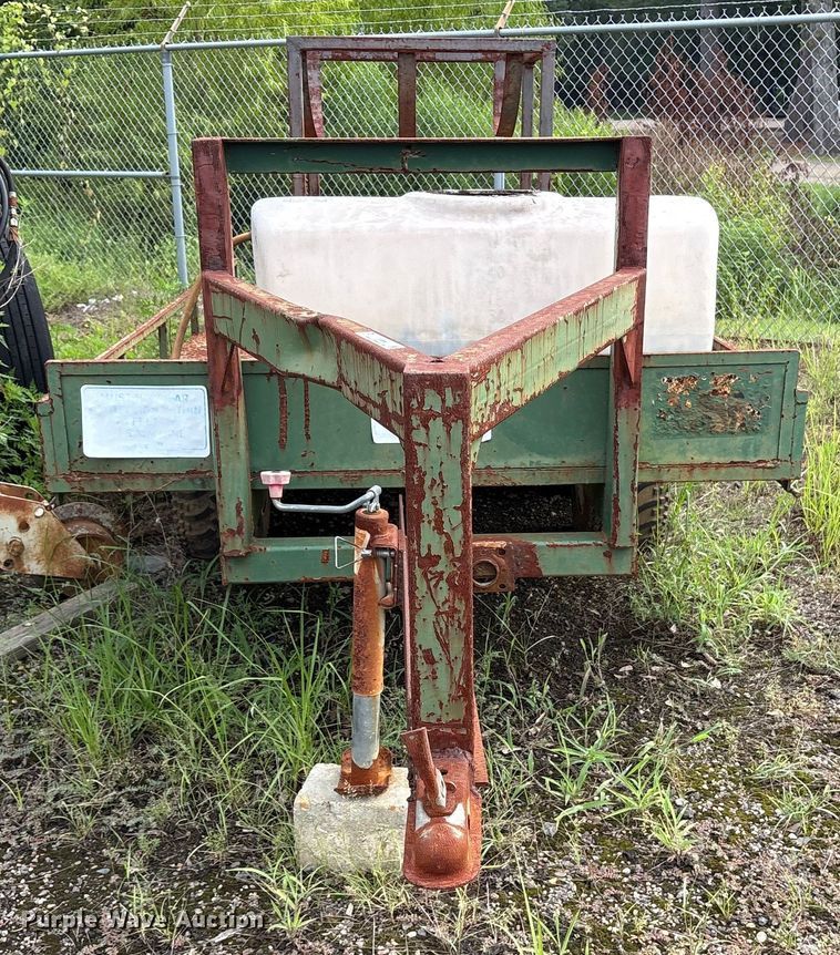 image for item DY0890 Shop built utility trailer