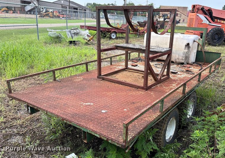 image for item DY0890 Shop built utility trailer