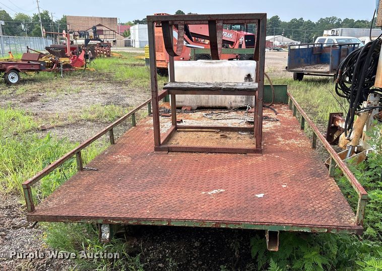 image for item DY0890 Shop built utility trailer