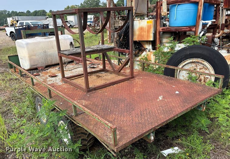 image for item DY0890 Shop built utility trailer