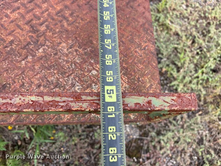 image for item DY0890 Shop built utility trailer