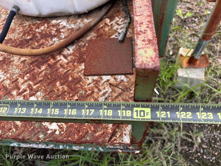 image for item DY0890 Shop built utility trailer