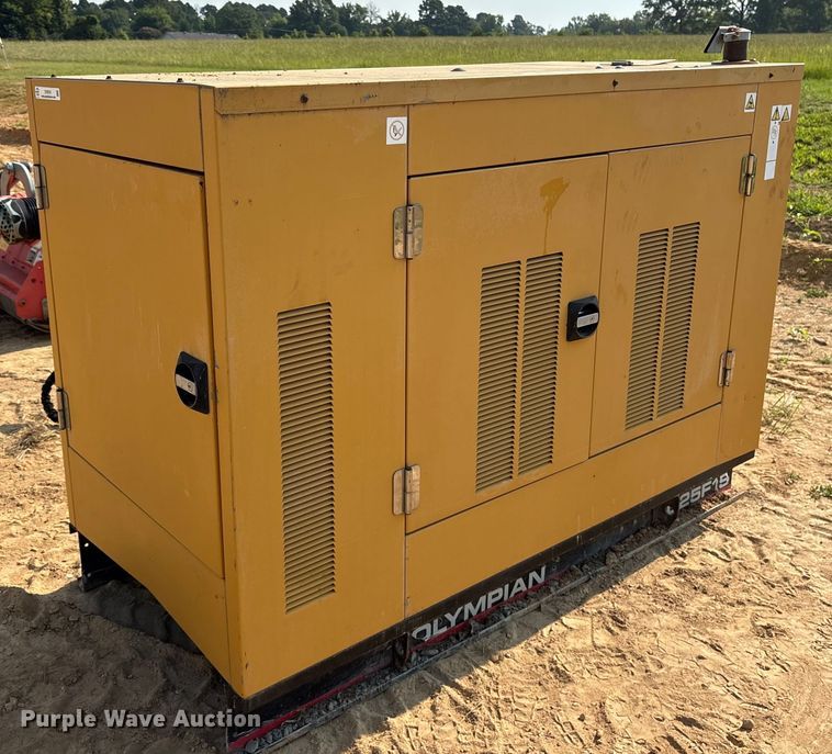 image for item DY0918 2001 Olympian G25F1S generator